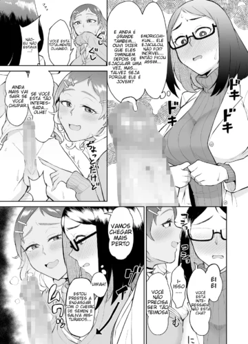 [Akutenkou] Bitch Gal to Shojo Sensei ni Hokenshitsu de Shiboritorareru. | Sendo Espremido Na Enfermaria Por Uma Gyaru E Uma Enfermeira Virgem - Foto 10