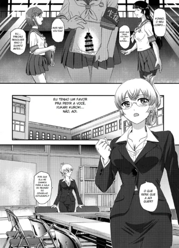 [Dulce-Q] Futanari nanode Gakkou Seikatsu ga Fuan desu 4 | A Vida Escolar De Uma Futanari IV - Foto 4