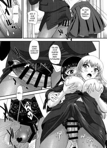 [Dulce-Q] Futanari nanode Gakkou Seikatsu ga Fuan desu 4 | A Vida Escolar De Uma Futanari IV - Foto 7