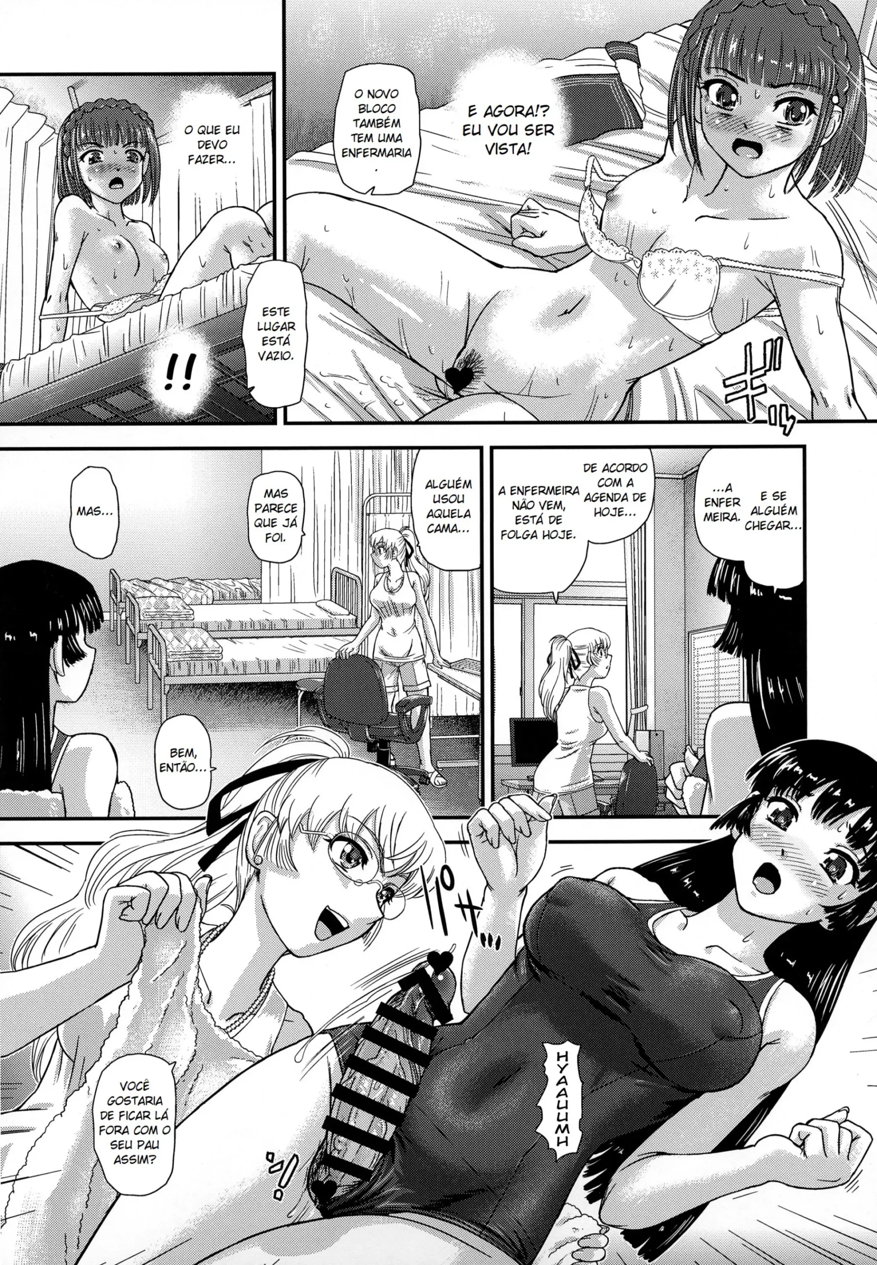 Imagem 14 de 38 - [Dulce-Q] Futanari nanode Gakkou Seikatsu ga Fuan desu 3 | A Vida Escolar De Uma Futanari III - Manga Hentai