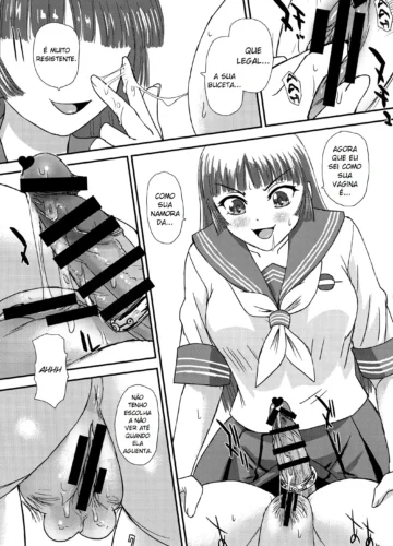 [Dulce-Q] Futanari nanode Gakkou Seikatsu ga Fuan desu 4 | A Vida Escolar De Uma Futanari IV - Foto 15