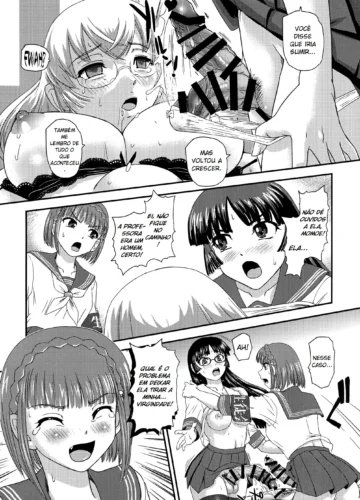 [Dulce-Q] Futanari nanode Gakkou Seikatsu ga Fuan desu 4 | A Vida Escolar De Uma Futanari IV - Foto 24