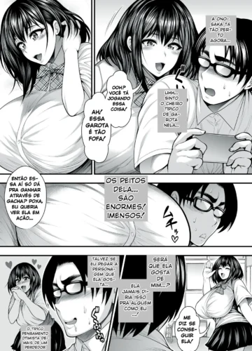 [Taihei Tengoku] InCha no Boku ga Suki na Ko ga DQN no Kanojo datta node Yarichin Shugyou Shite Netotte Yatta | A Garota Que Eu Gosto Está Namorando Um Idiota, Então Eu Fui e Treinei Para Poder Roubá-la Dele - Foto 5