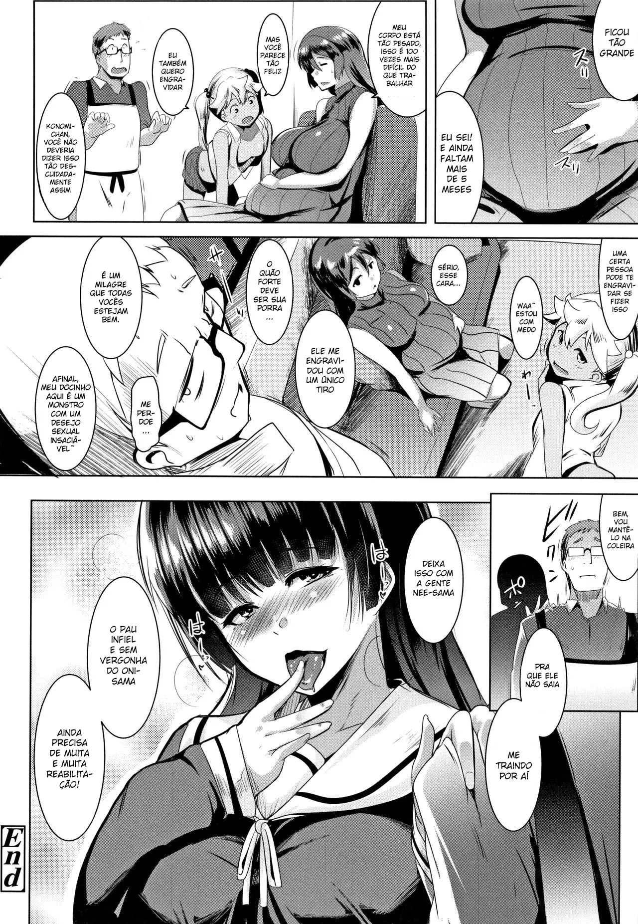 [Muneshiro] Karen na Gimai no Seikatsu Shidou | Aula de Sexo Com Minha Cunhada (Dekiai Koubi) - Foto 22