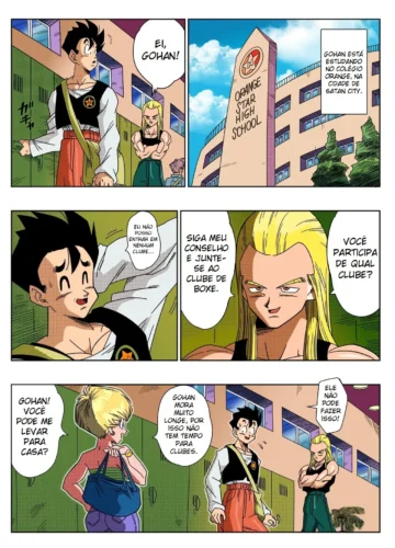 [Yamamoto] LOVE TRIANGLE Z - Gohan, Erasa to Deau (Dragon Ball Z) - Foto 3