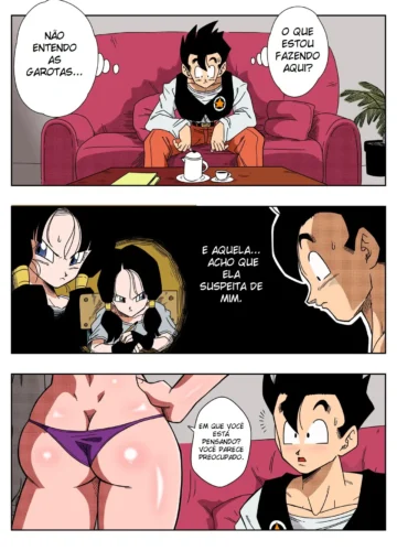 [Yamamoto] LOVE TRIANGLE Z - Gohan, Erasa to Deau (Dragon Ball Z) - Foto 6