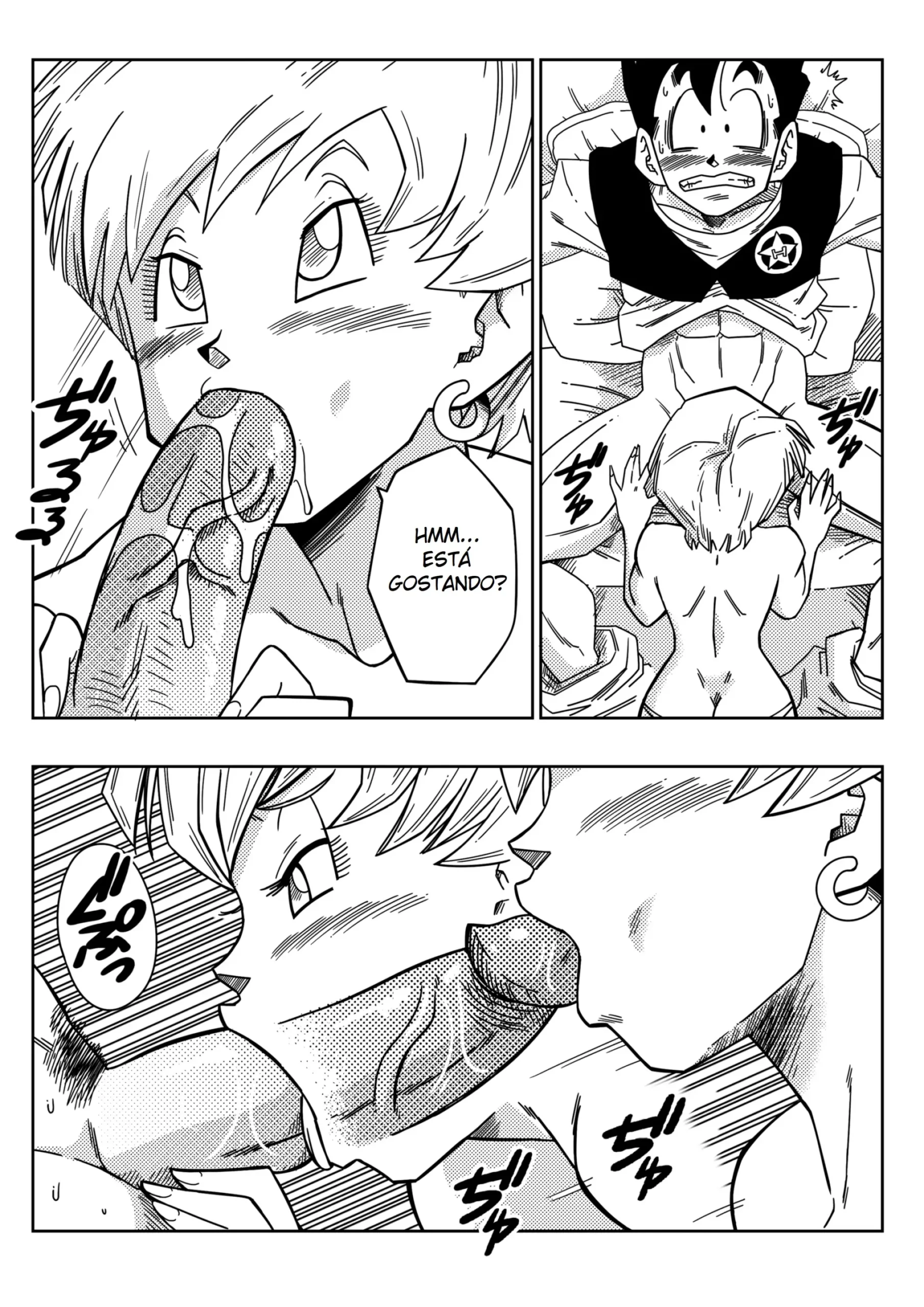 Imagem 10 de 30 - [Yamamoto] LOVE TRIANGLE Z - Gohan, Erasa to Deau (Dragon Ball Z) - Manga Hentai