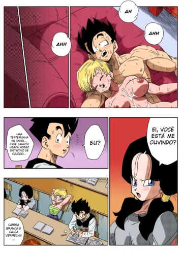 [Yamamoto] LOVE TRIANGLE Z - Gohan, Erasa to Deau (Dragon Ball Z) - Foto 26