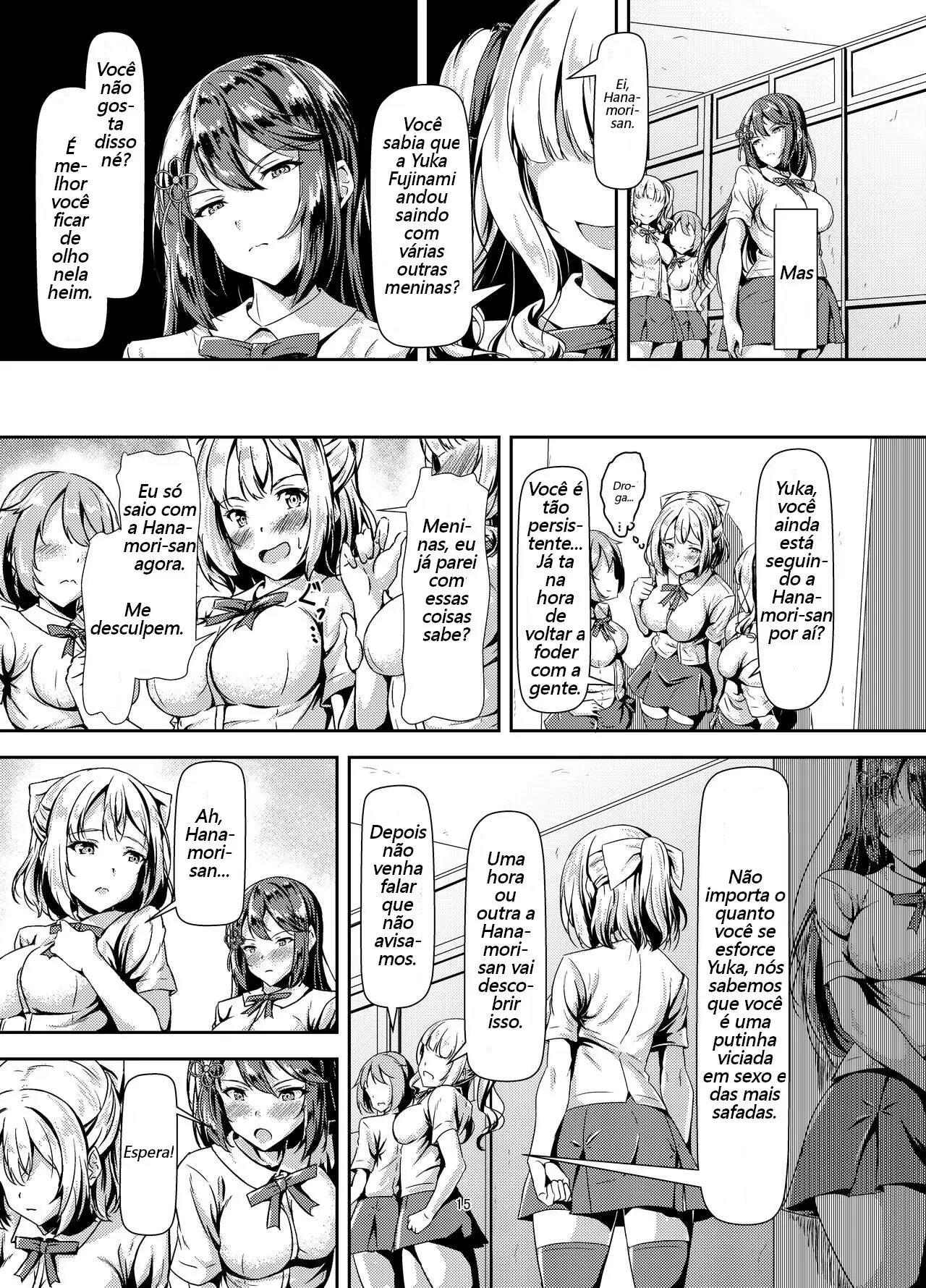 [Sankurowa] Kurokami LONG Futanari-chan to Jyunai SEX ga Shitaii! | Quero Ter Sexo De Amor Puro Com Uma Futanari Morena De Cabelos Compridos! - Foto 14