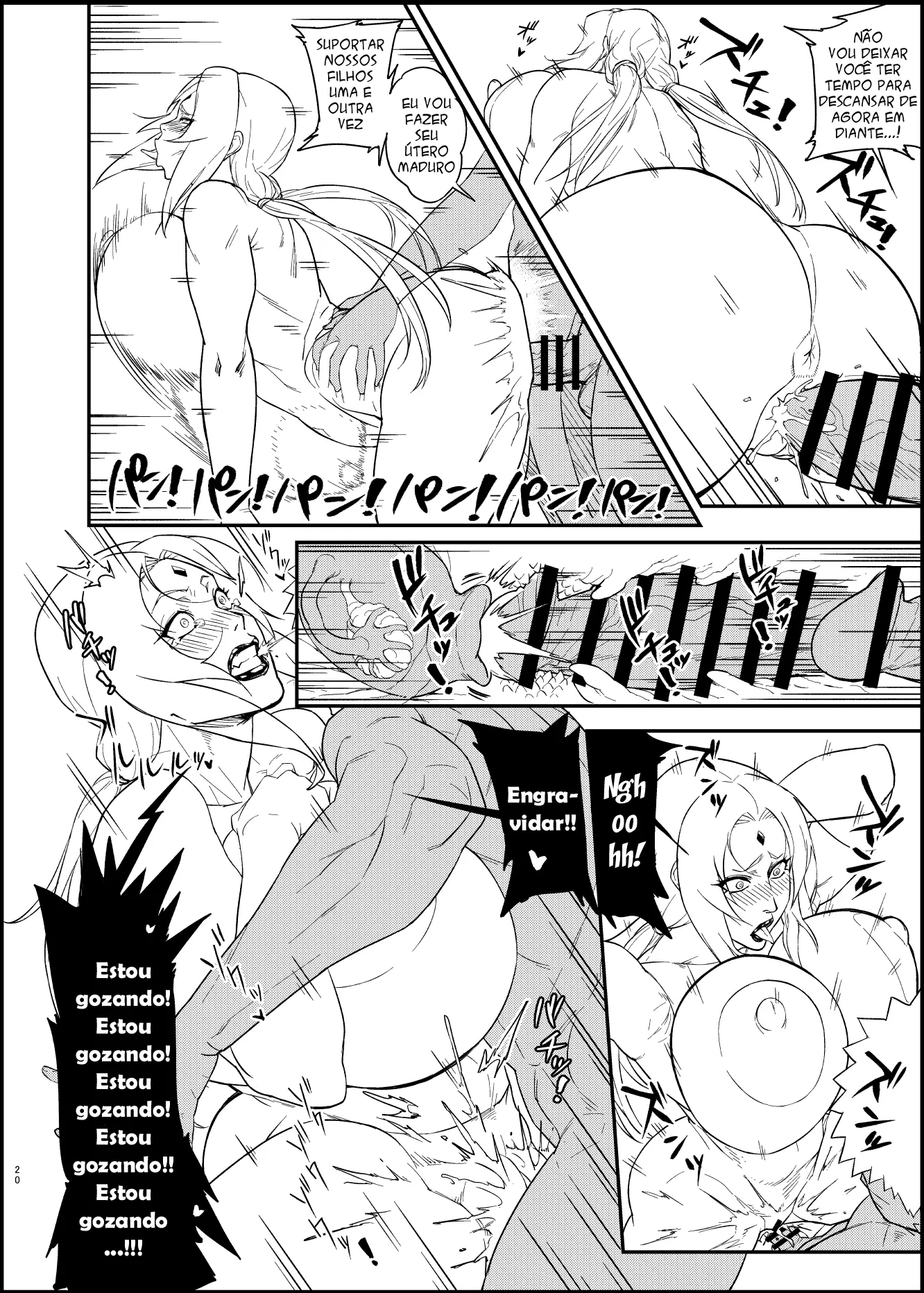[Numahana] Jukumitsuki Intouden 3 | A Perversão de uma Hokage 3 (Naruto) - Foto 19