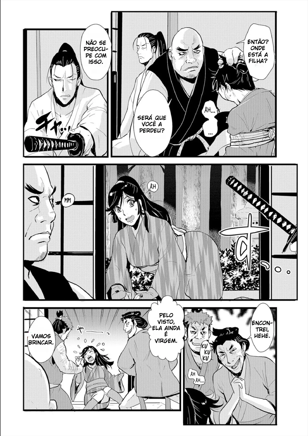 [Kakutou Oukoku] Harami samurai 3 [Português] - Foto 12