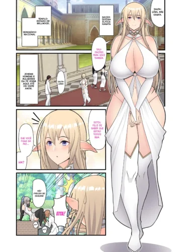 [Sueyuu] A Missão da Sacerdotisa Élfica Virgem | Seishori Elf Miko no Oshigoto (Sem Censura) - Foto 5