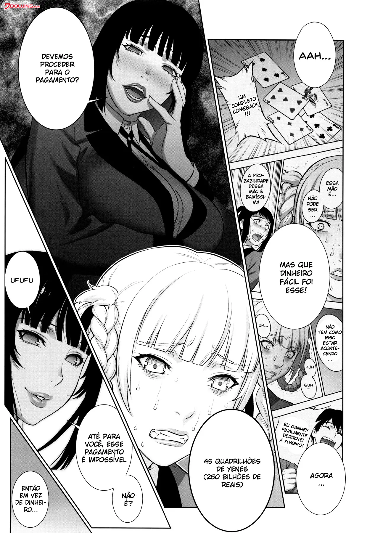 [Motchie] Mesmo Perdendo Pode Ganhar 5 Trilhões de Ienes! (Kakegurui) - Foto 4