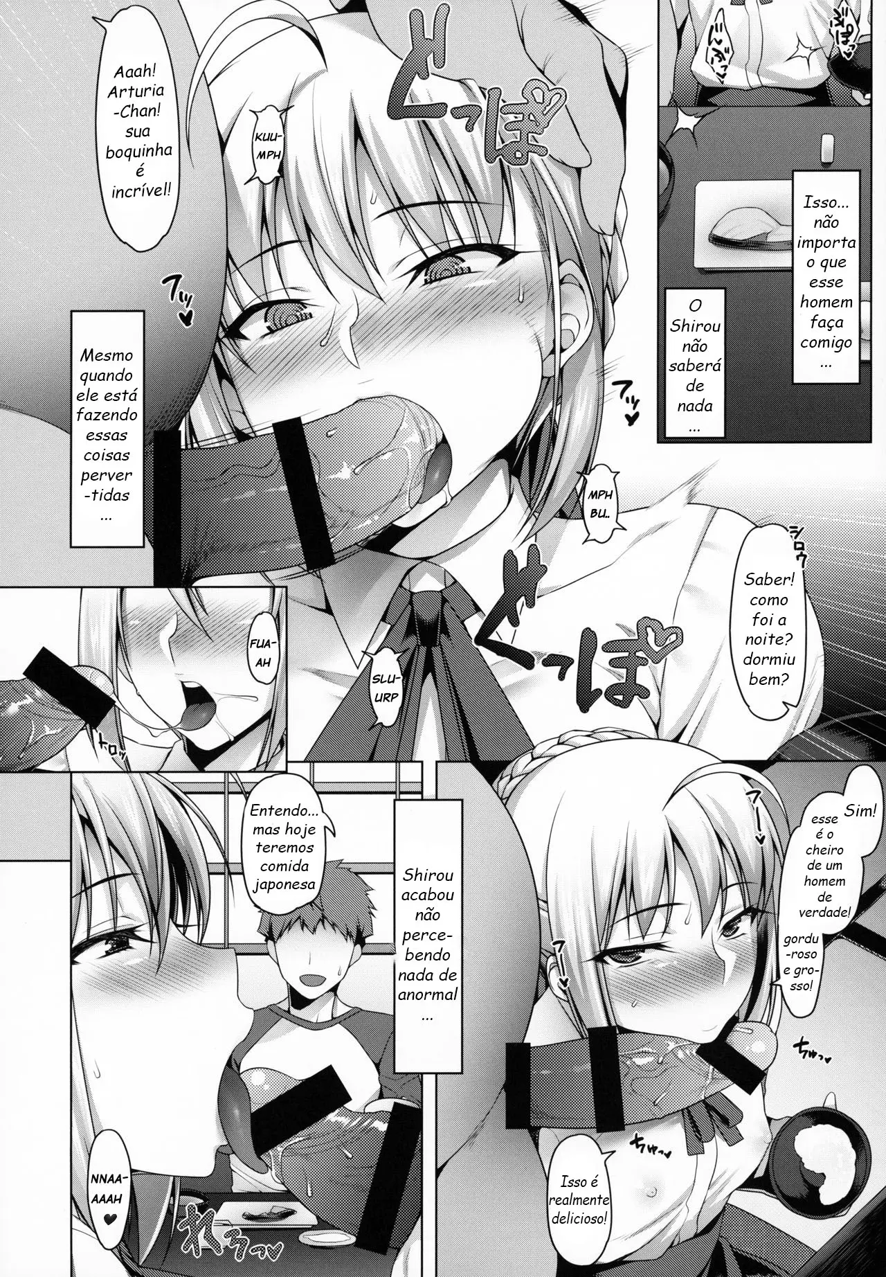 [Namidame] Saber Humilhada com Sexo Anal (Fate/stay night) - Foto 7