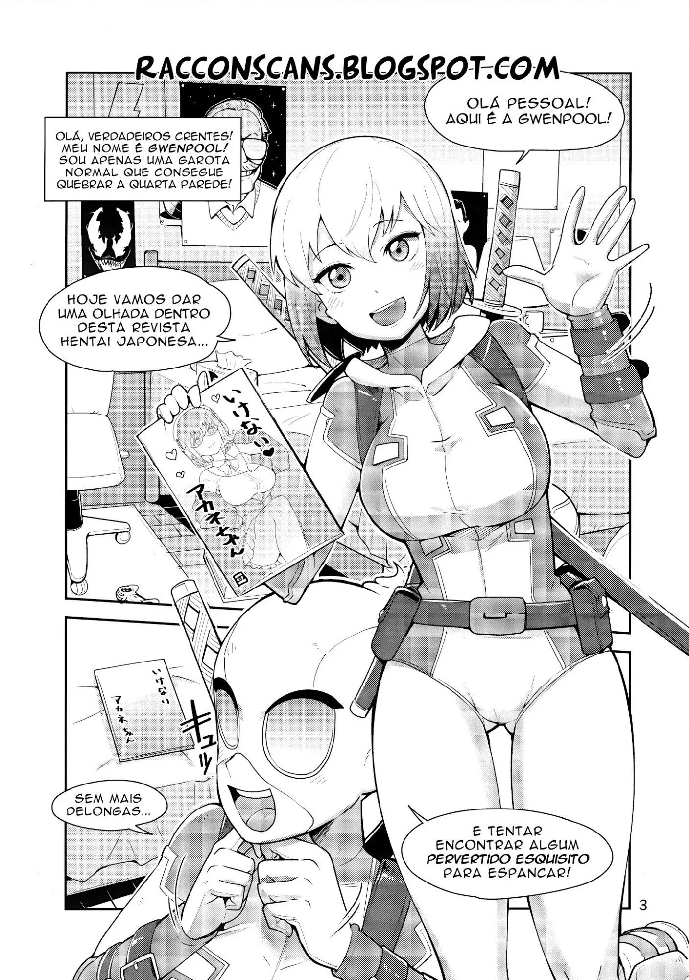 [Bowieknife] Gwenpool Visitando um Mundo Pervertido - Foto 2