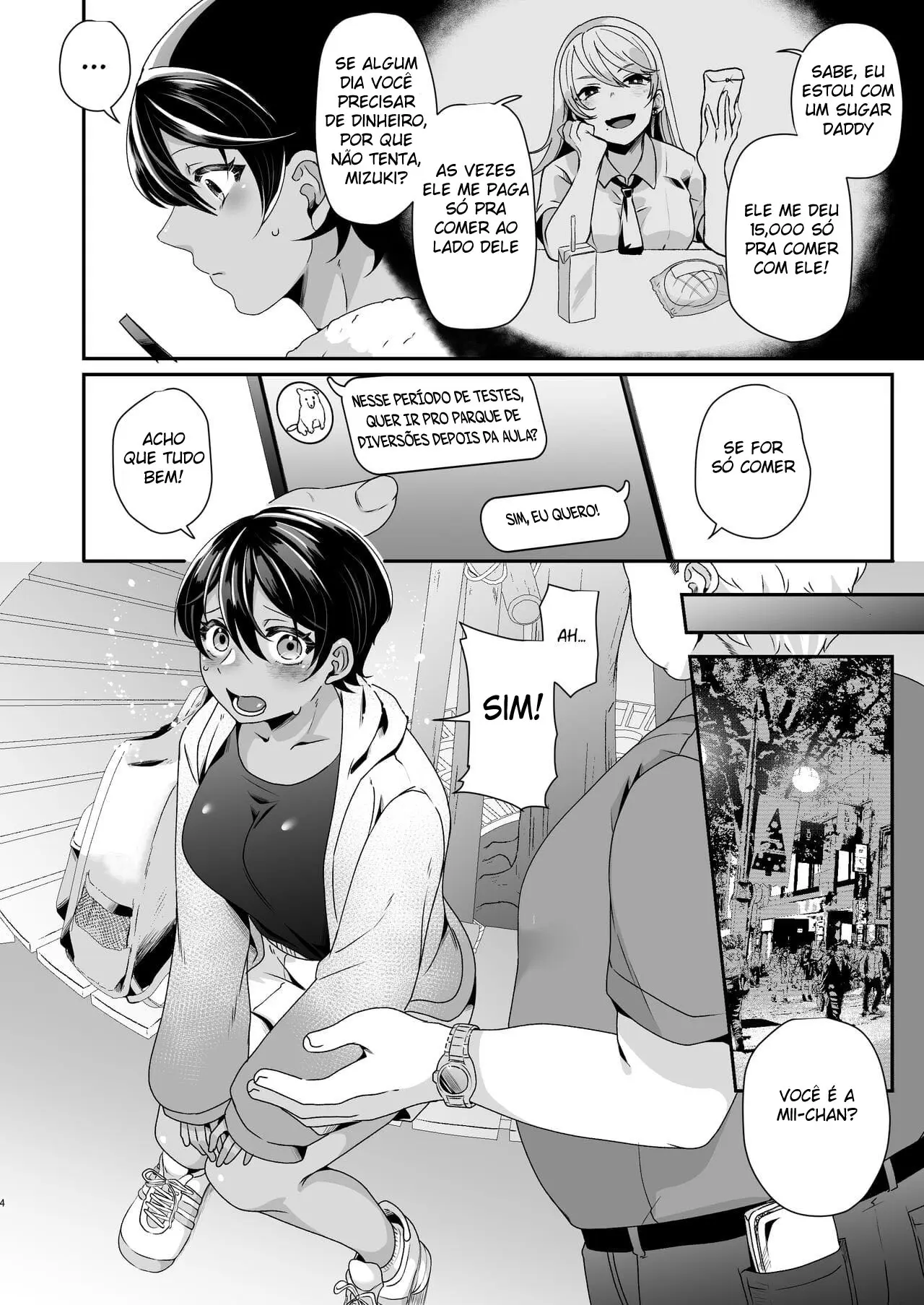 [Sake-chan] A Garota Masculina do Colegial - Foto 3