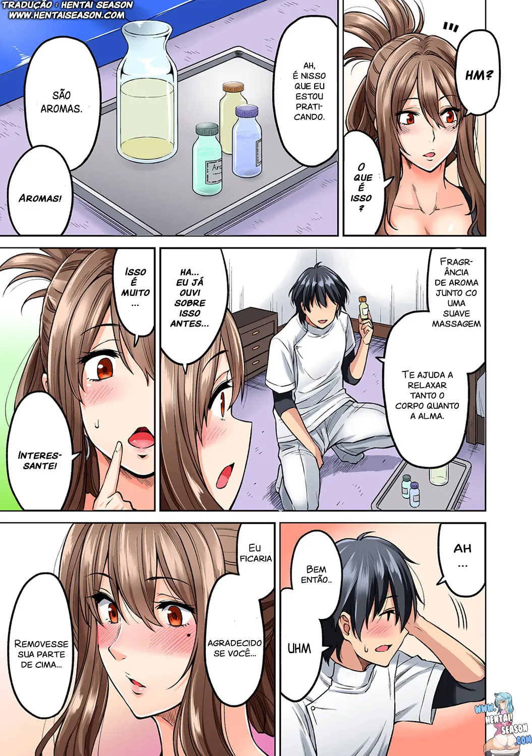 [Shouji Nigou] Massagem Ardente e Excitante! Ch. 1-8 - Foto 34