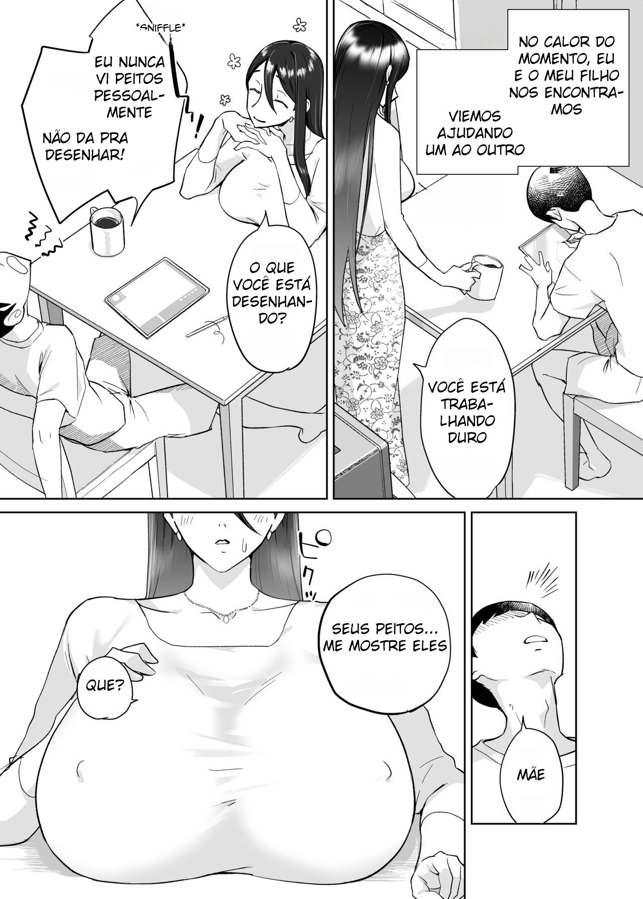 [Karashina en] Transformando Minha Mãe em uma Protagonista de Hentai - Foto 14