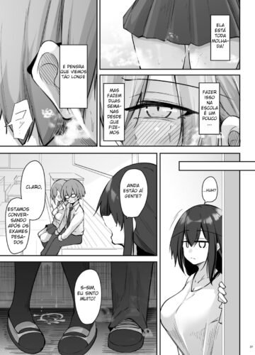 [Oriue Wato] A Garota Chamada Toeda do Assento ao Lado - Foto 36
