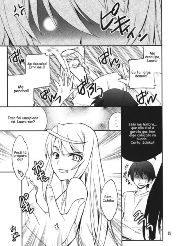 [Hozumi Takashi] Laura De Night (Infinite Stratos) [Português] - Foto 24