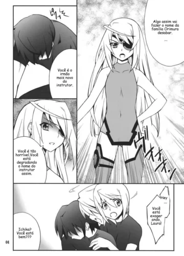[Hozumi Takashi] Laura De Night (Infinite Stratos) [Português] - Foto 3