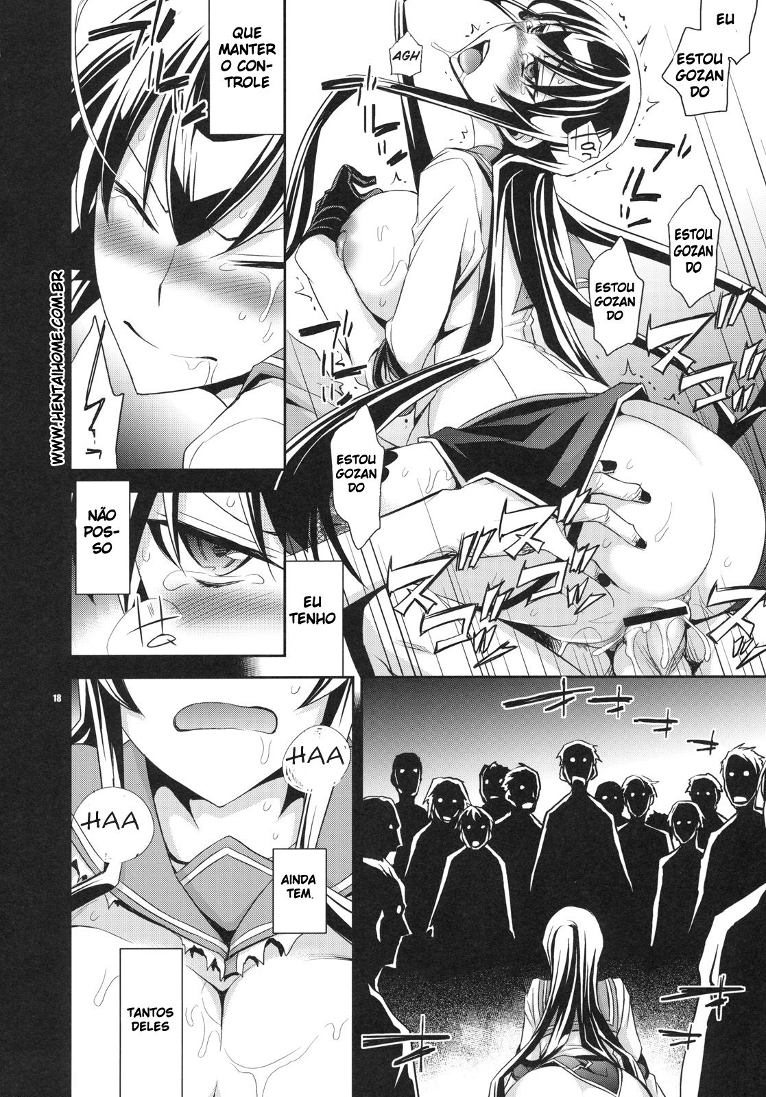 [Ichitaka] RAPE OF THE DEAD (HIGHSCHOOL OF THE DEAD) - Foto 17