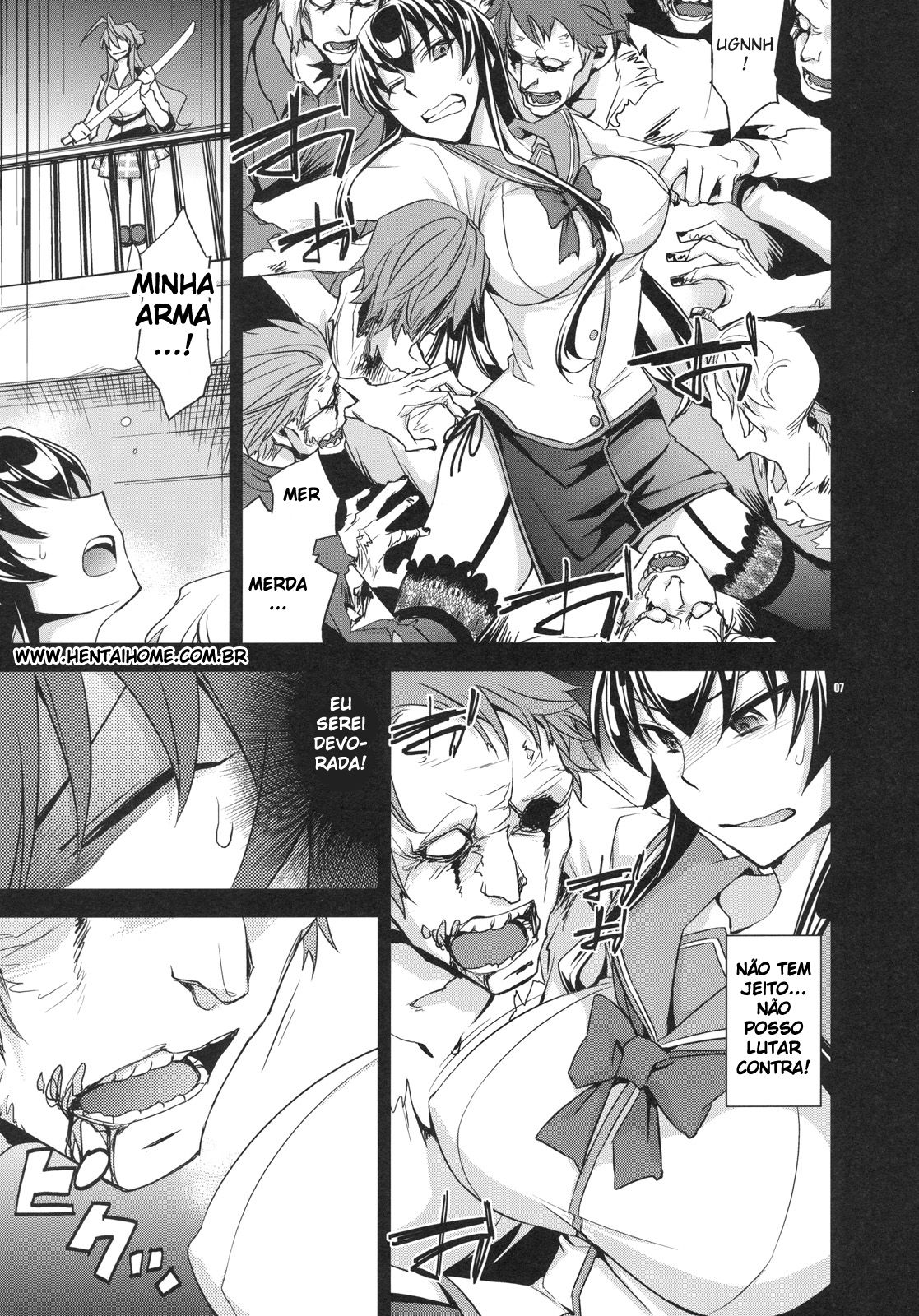 [Ichitaka] RAPE OF THE DEAD (HIGHSCHOOL OF THE DEAD) - Foto 6