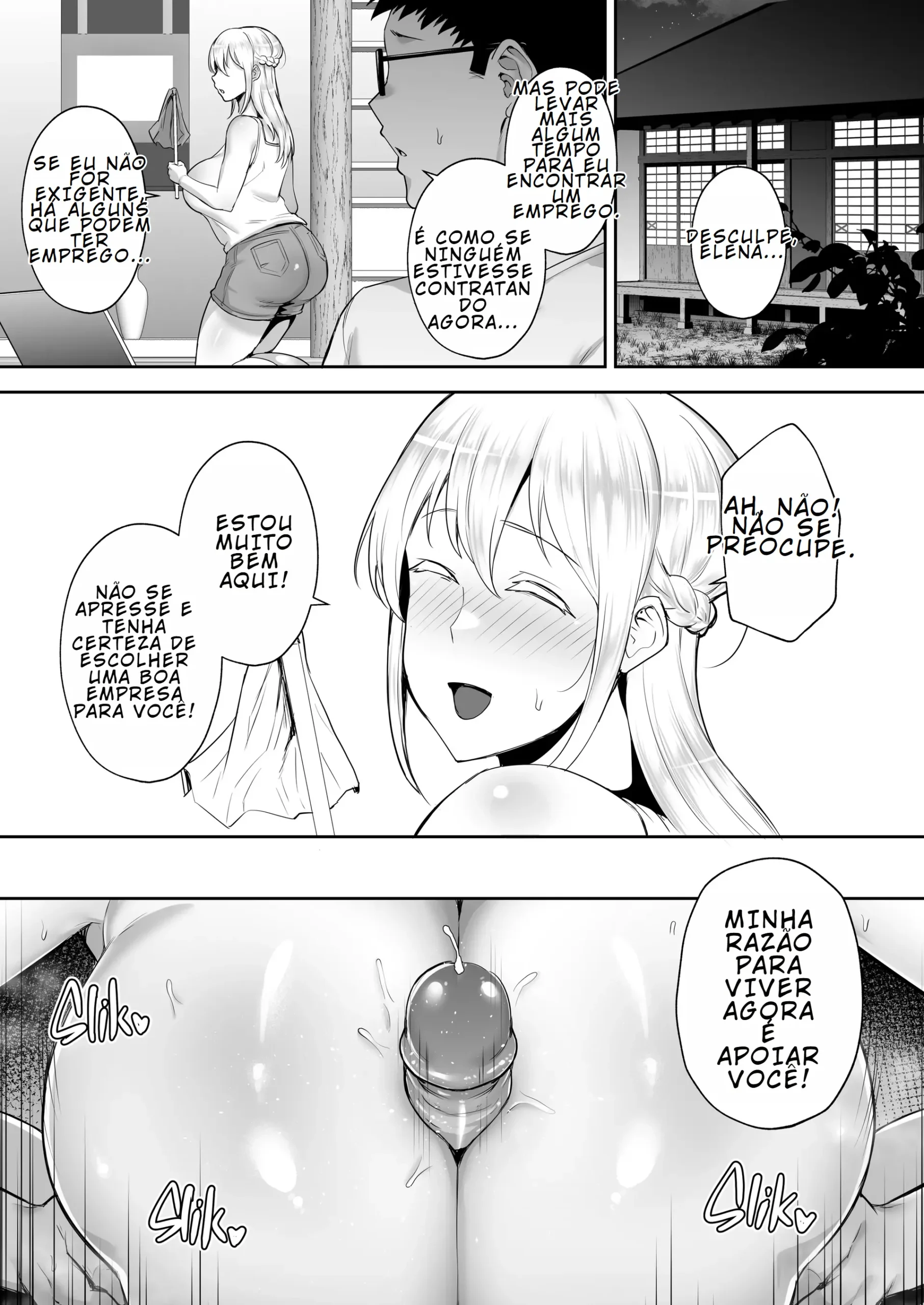 Imagem 21 de 82 - [Gagarin Kichi] Cuckolded Busty Blonde Wife Elena (Sem Censura) - Manga Hentai