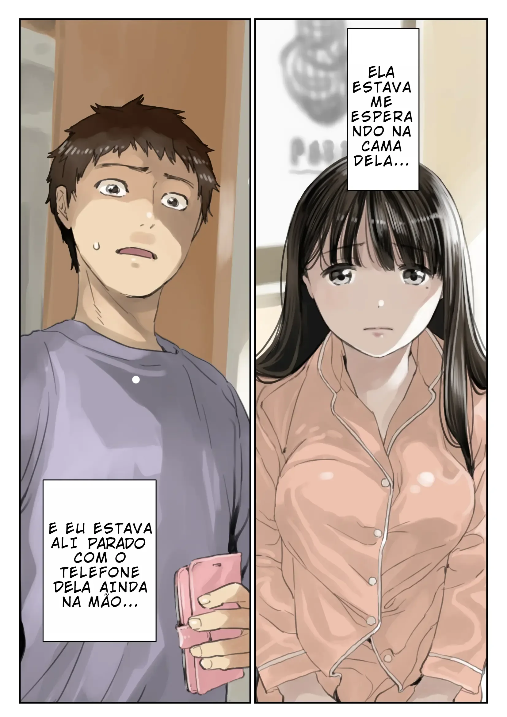 [Chocoro] Kanojo no SmaPho o Nozoita dake nano ni 3 (Sem Censura) - Foto 3