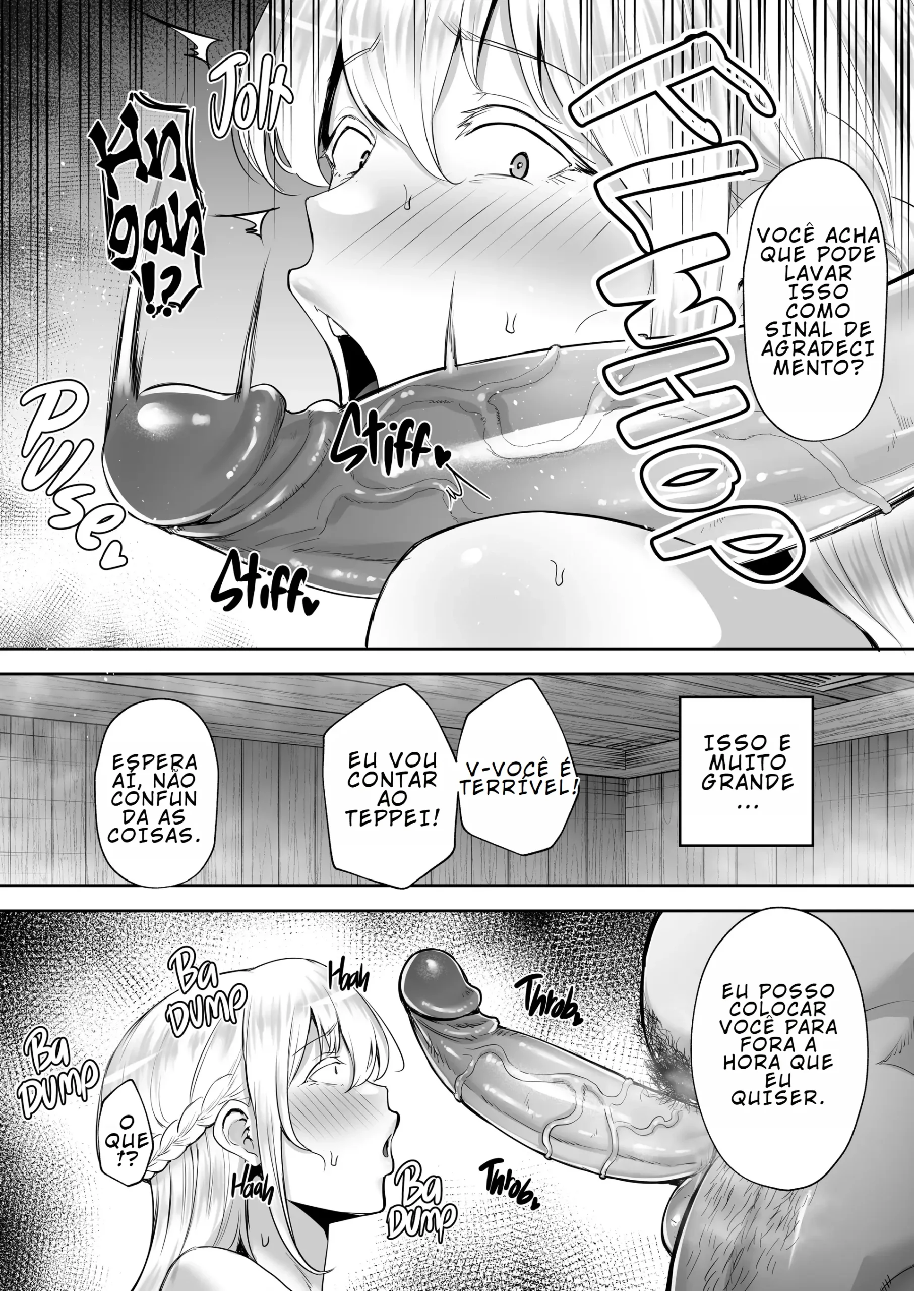Imagem 12 de 82 - [Gagarin Kichi] Cuckolded Busty Blonde Wife Elena (Sem Censura) - Manga Hentai