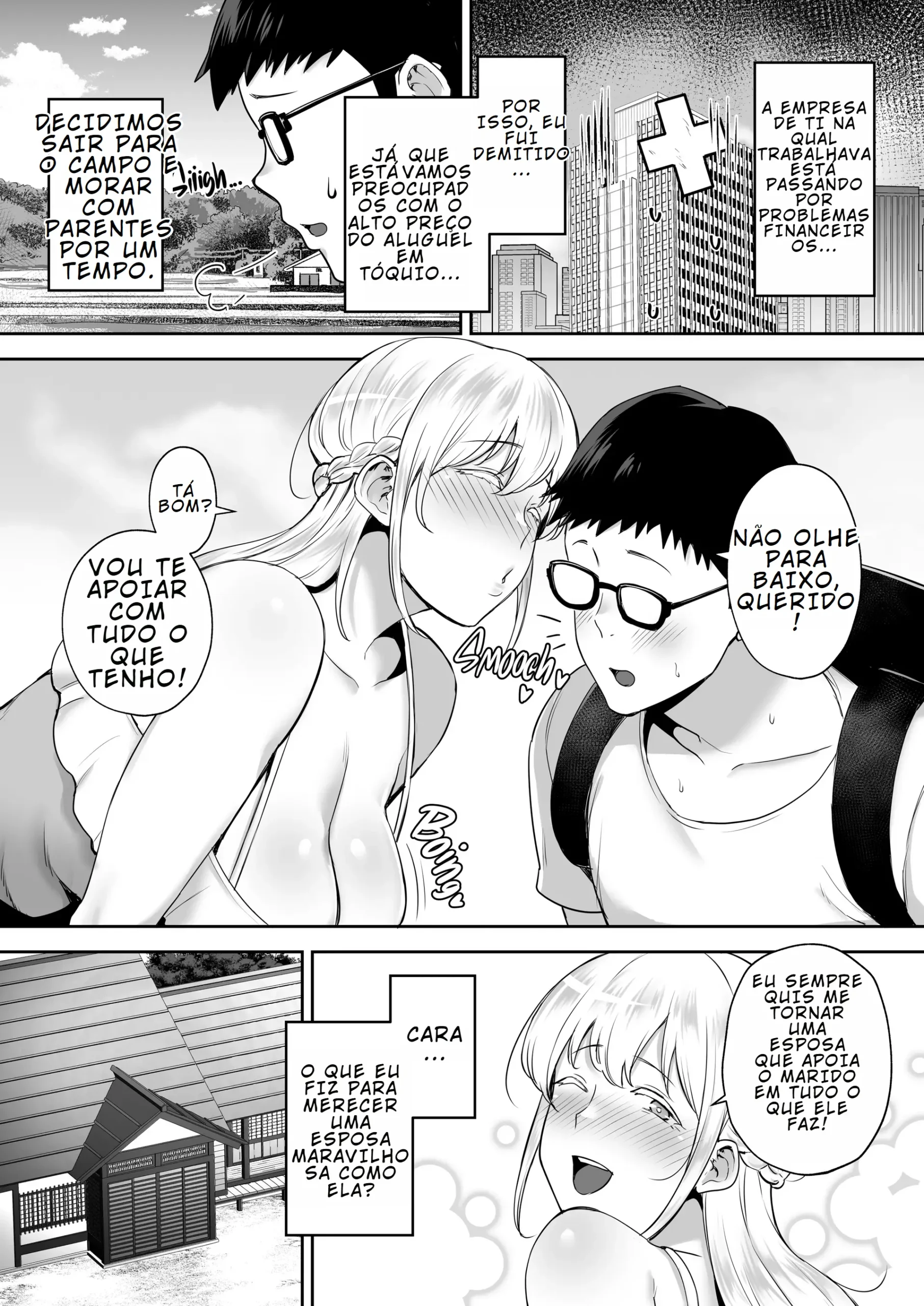 Imagem 4 de 82 - [Gagarin Kichi] Cuckolded Busty Blonde Wife Elena (Sem Censura) - Manga Hentai