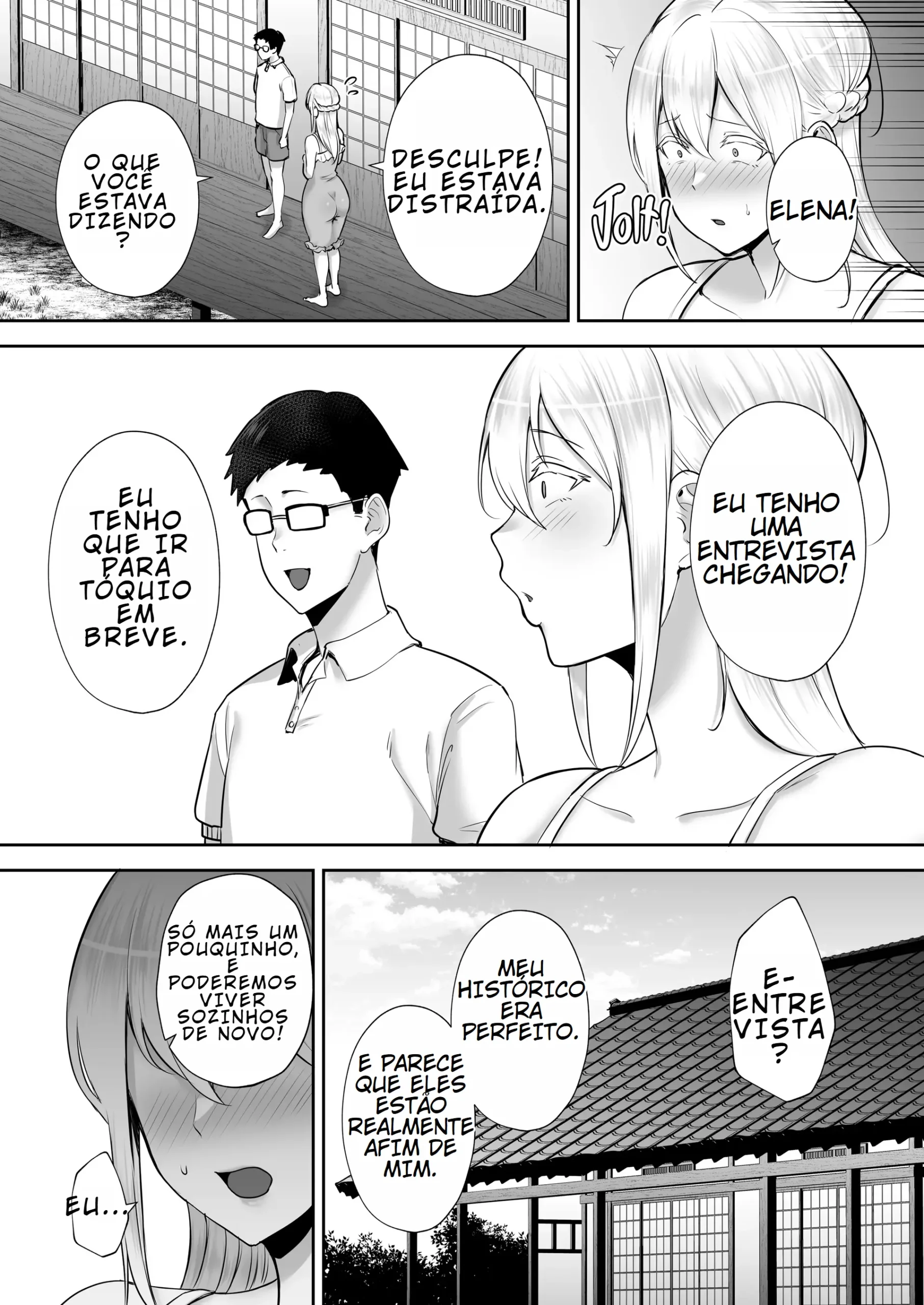 Imagem 39 de 82 - [Gagarin Kichi] Cuckolded Busty Blonde Wife Elena (Sem Censura) - Manga Hentai