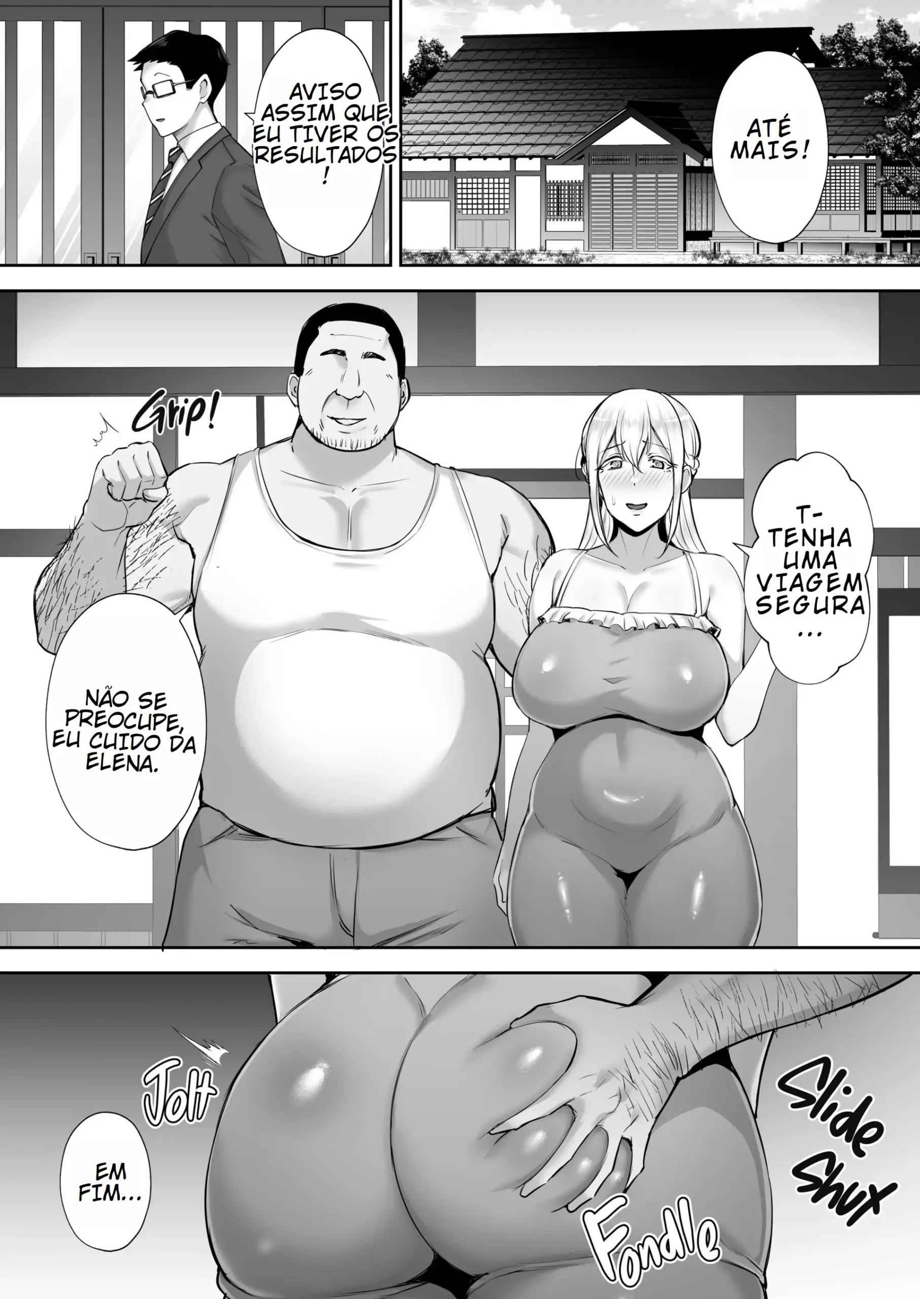 Imagem 43 de 82 - [Gagarin Kichi] Cuckolded Busty Blonde Wife Elena (Sem Censura) - Manga Hentai