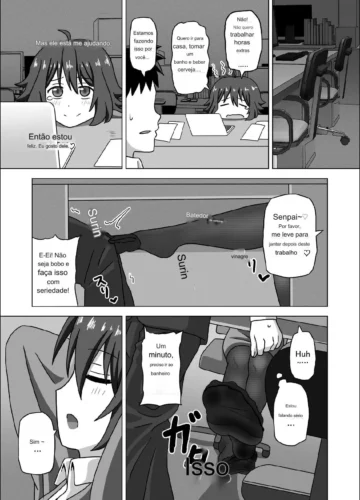 [Nush] Kouhai no Ashi de Gachi Boki Shite Hazukashikunainsu ka? Wara - Foto 5