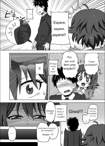 [Nush] Kouhai no Ashi de Gachi Boki Shite Hazukashikunainsu ka? Wara - Foto 6