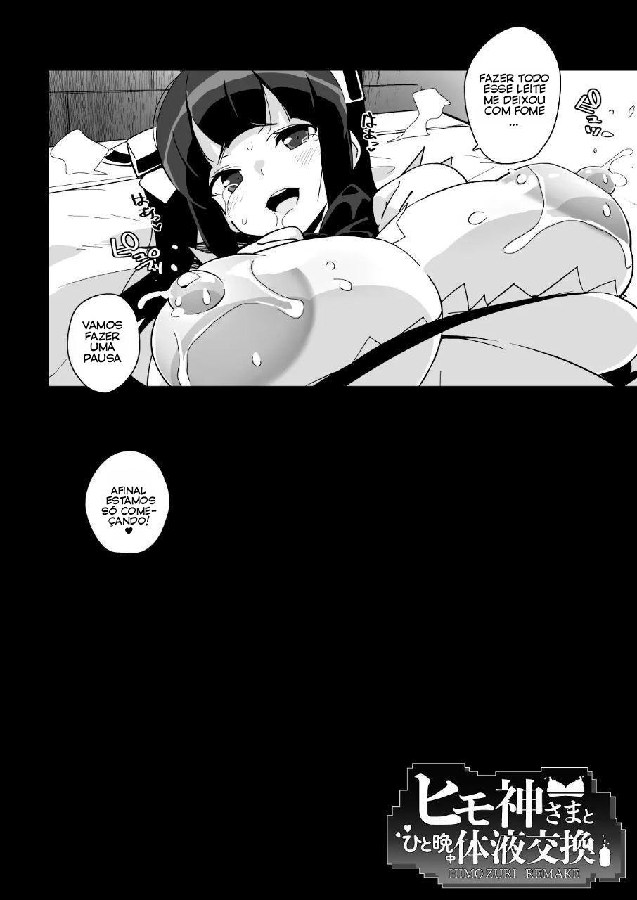Imagem 39 de 90 - [Chirumakuro] Himogami-sama to Hitobanchuu taiekikoukan (Dungeon ni Deai o Motomeru no wa Machigatteiru Darou ka) - Manga Hentai