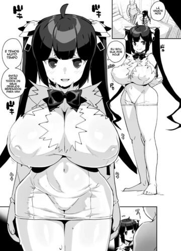 [Chirumakuro] Himogami-sama to Hitobanchuu taiekikoukan (Dungeon ni Deai o Motomeru no wa Machigatteiru Darou ka) - Foto 6