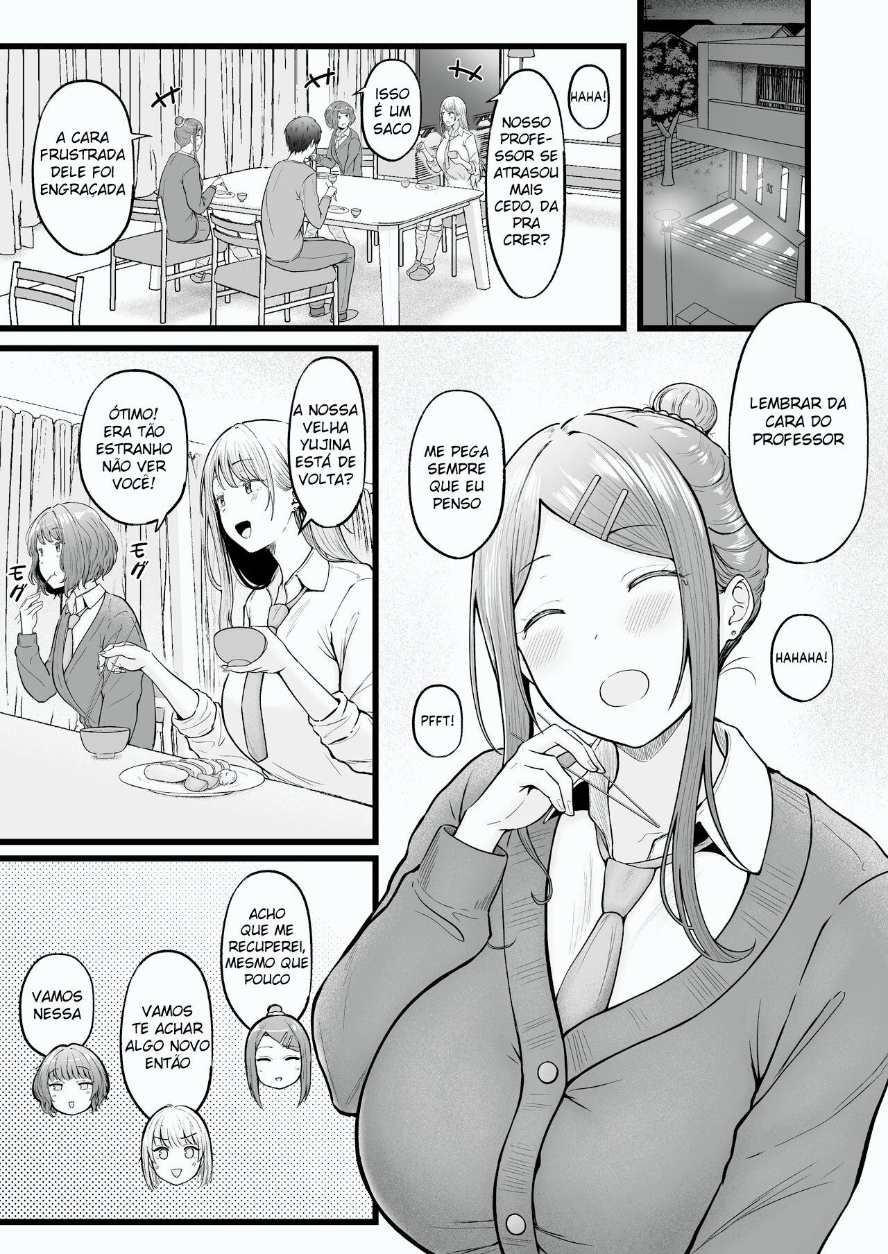 Imagem 34 de 55 - [Cielo] Estou Sendo Seduzido por uma Gal Estudante 3 - Manga Hentai