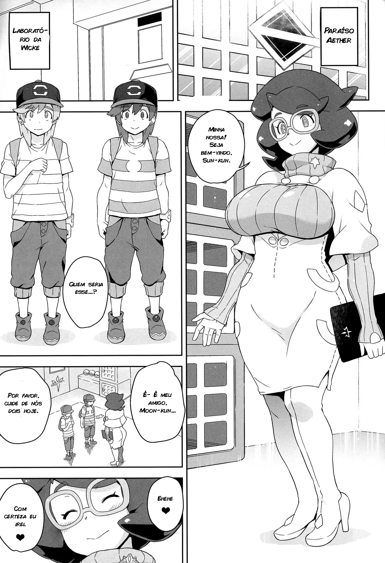 Imagem 2 de 30 - [Denki Shougun] Wicke-san no Suteki na Hogo Katsudou (Pokémon Sun and Moon) - Manga Hentai
