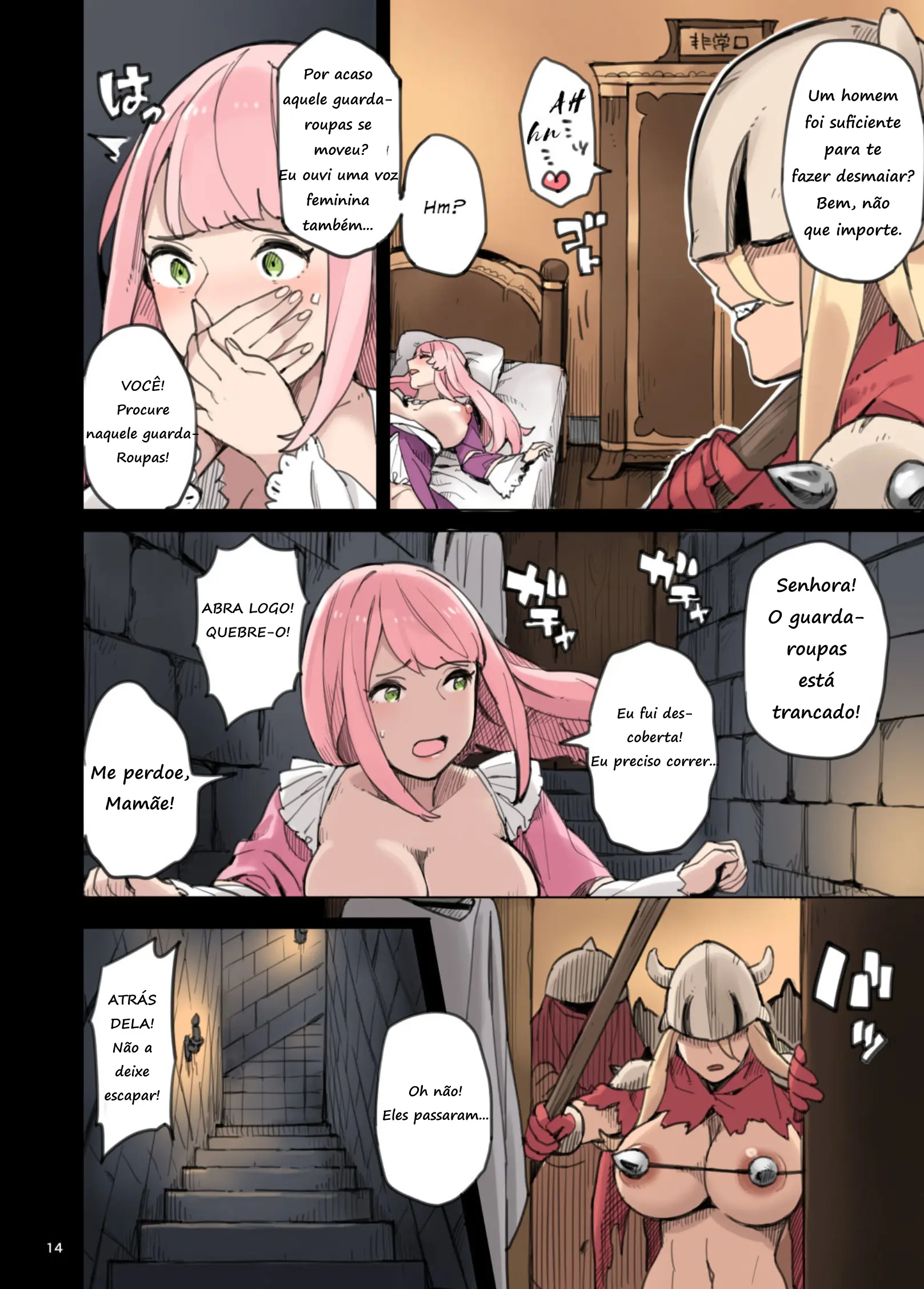 Imagem 14 de 35 - [Irotenya] Shinryaku no Wild Ecchi Teikoku!! -Inran Dasshutsu Hen- - Manga Hentai