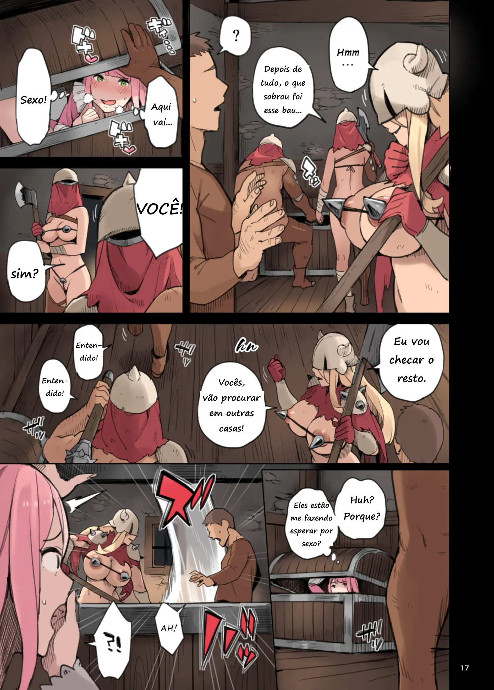 Imagem 17 de 35 - [Irotenya] Shinryaku no Wild Ecchi Teikoku!! -Inran Dasshutsu Hen- - Manga Hentai