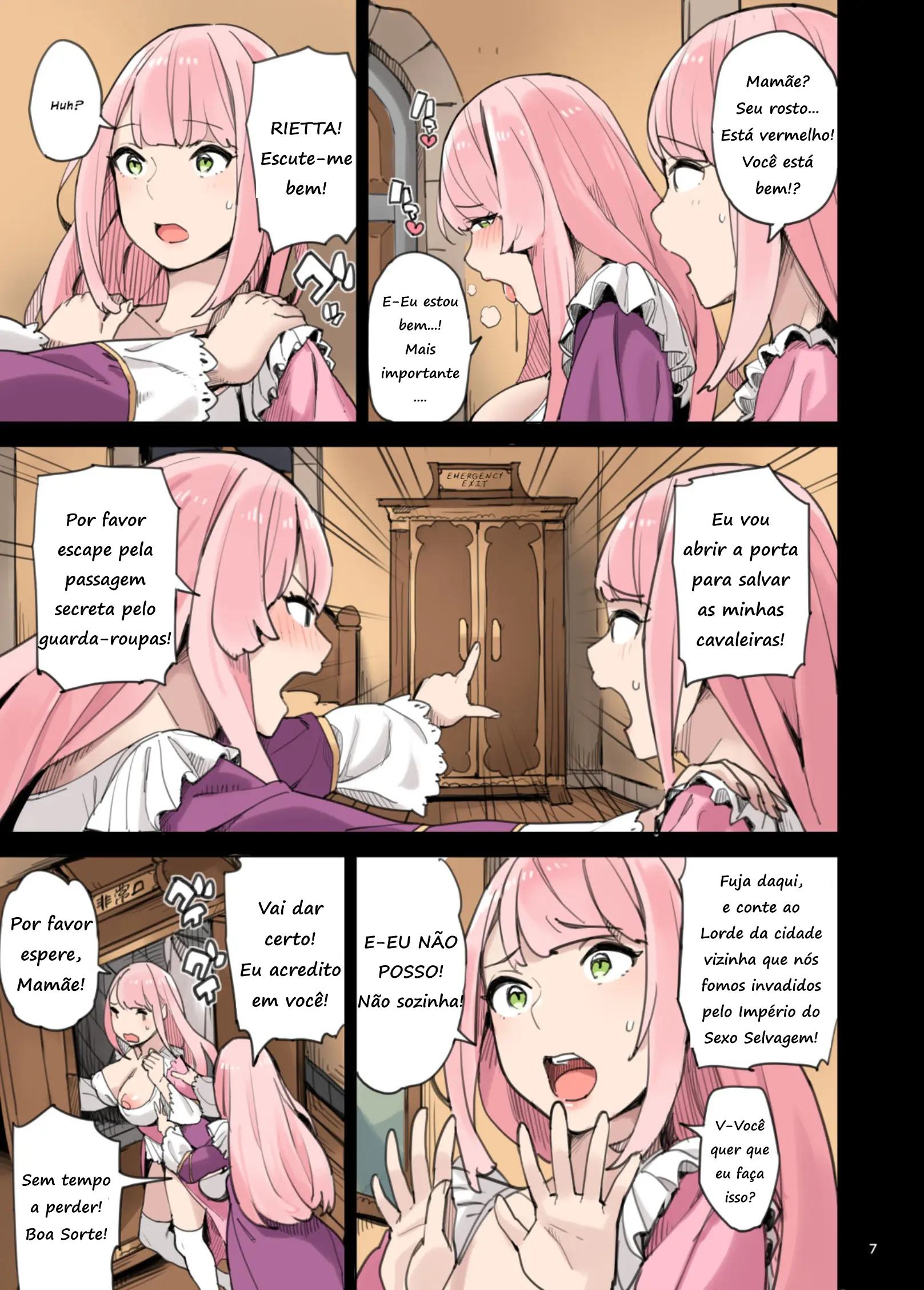 Imagem 6 de 35 - [Irotenya] Shinryaku no Wild Ecchi Teikoku!! -Inran Dasshutsu Hen- - Manga Hentai