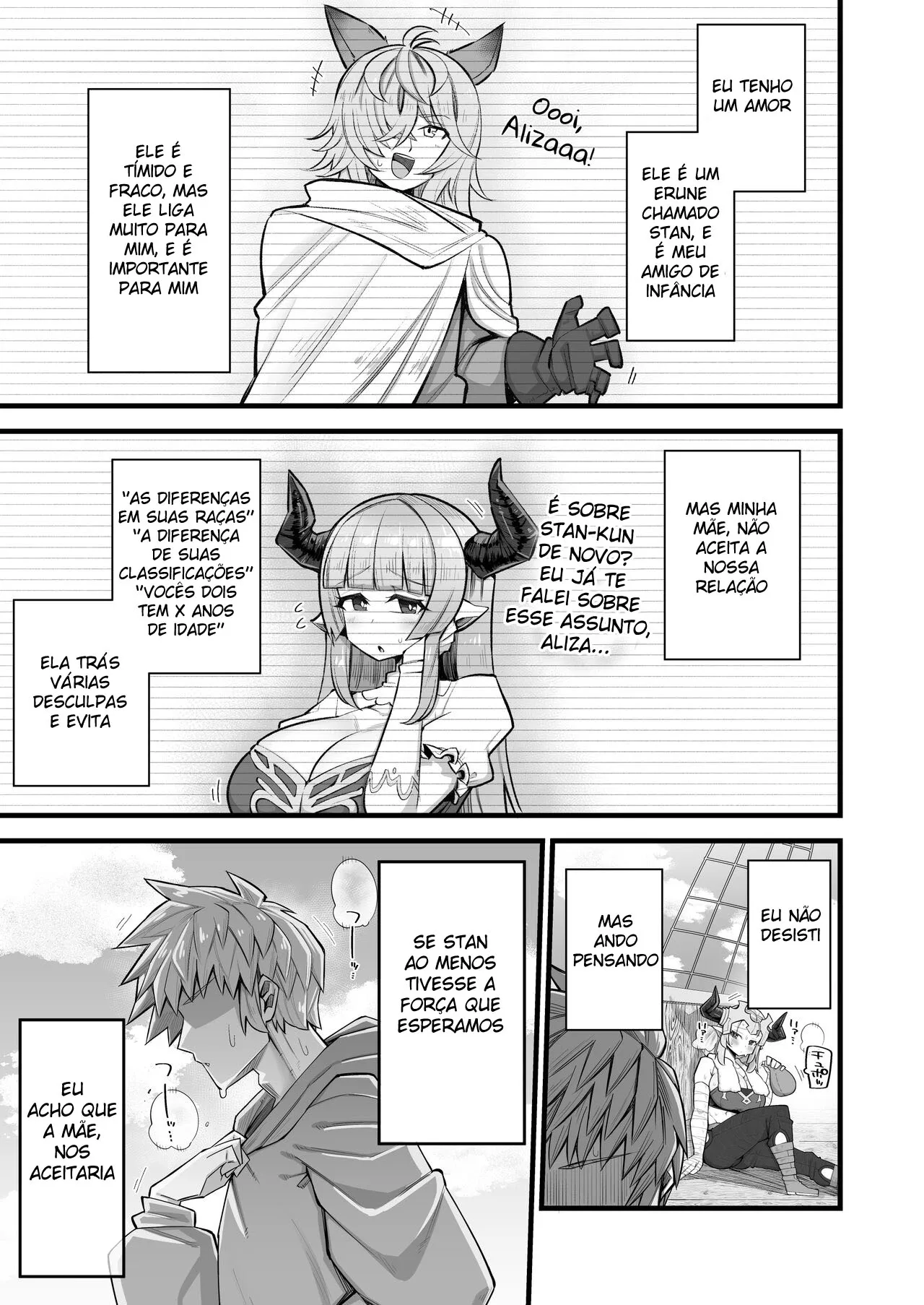 Imagem 4 de 26 - [Kira Boshi] Mesu Draph wa Tsuyoi Osu ja Nai to Dame nanda(Granblue Fantasy) - Manga Hentai