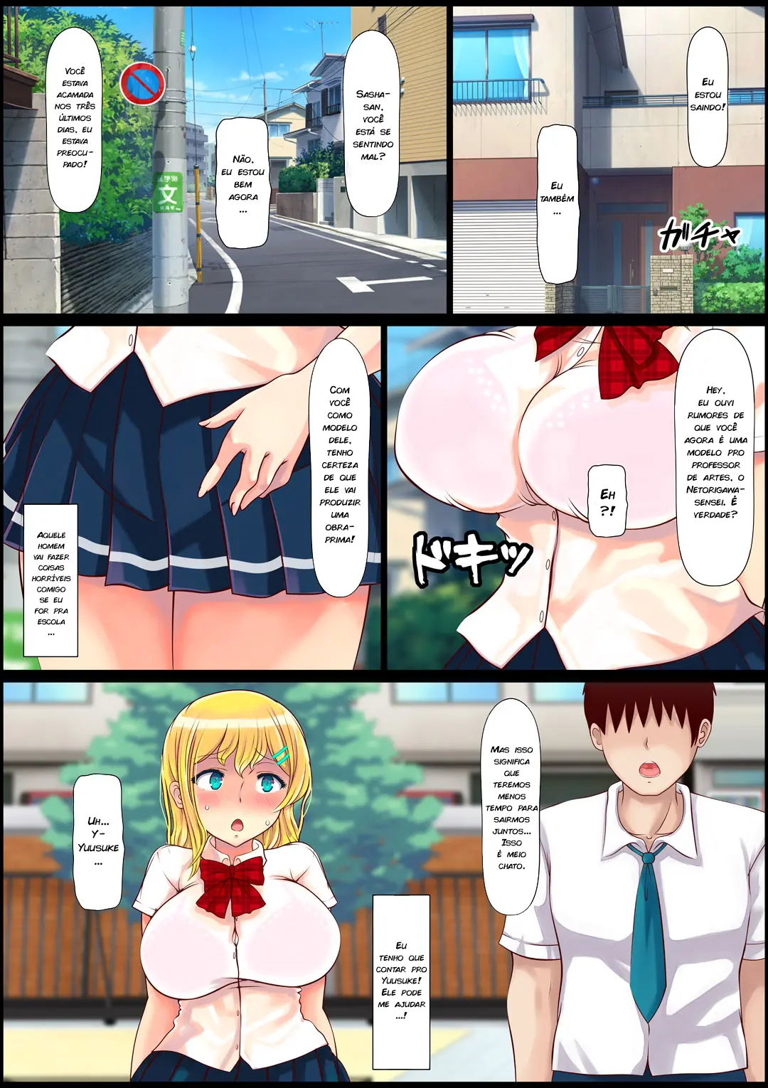 [Nemuneko] Blond Joshi Ryuugakusei Tanetsuke Press Namahame Taiken - Foto 15