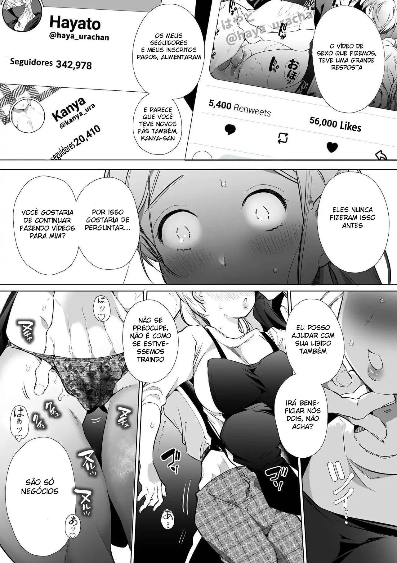 Imagem 36 de 74 - Kana-san NTR ~Uraaka Danshi ni yoru Uraaka Hitozuma Mesu ochi Choukyou~ - Manga Hentai
