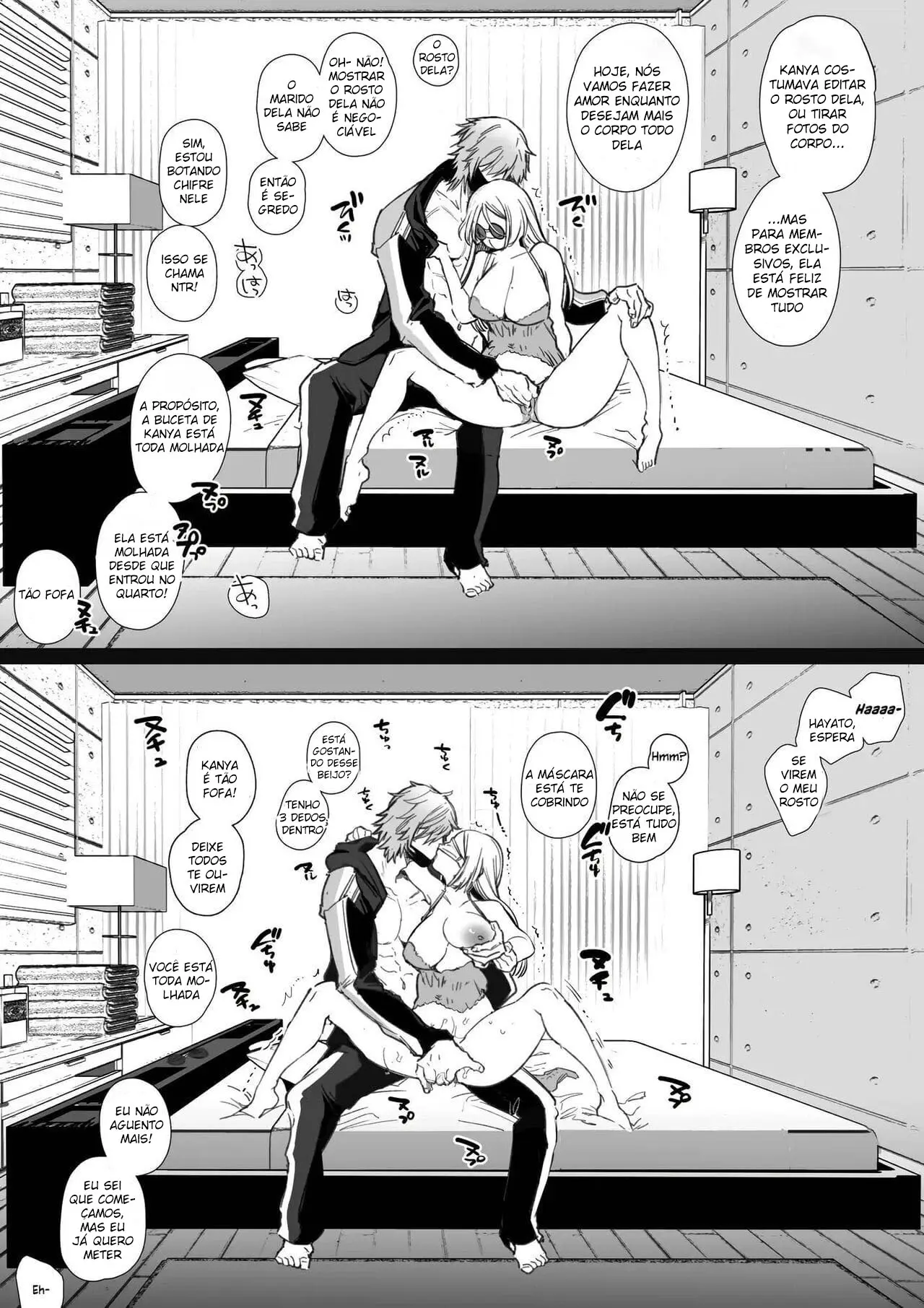 Imagem 64 de 74 - Kana-san NTR ~Uraaka Danshi ni yoru Uraaka Hitozuma Mesu ochi Choukyou~ - Manga Hentai