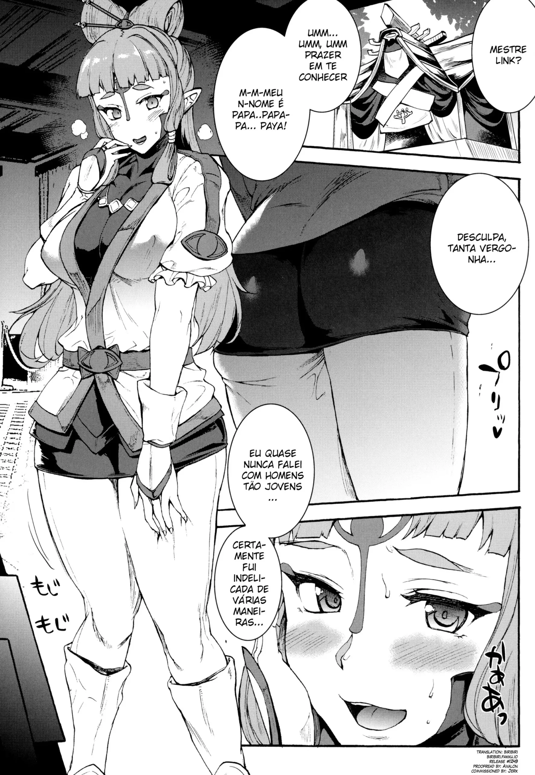 Imagem 3 de 26 - [Erect Sawaru] THE LEGEND OF PAYA GANG BANG OF THE WILD (The Legend of Zelda: Breath of the Wild) - Manga Hentai