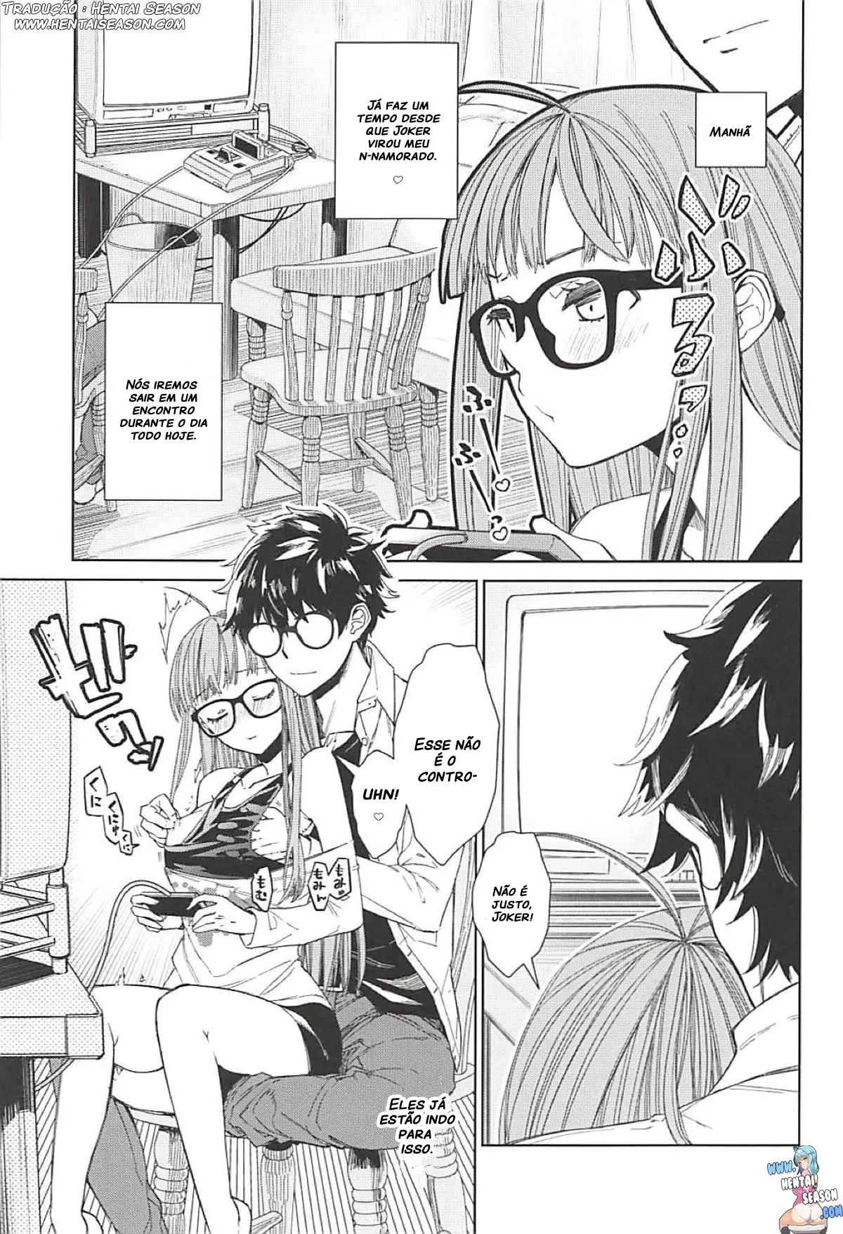 [Hobo3] Futaba to Kareshi no Ecchi na Ichinichi (Persona 5) - Foto 2