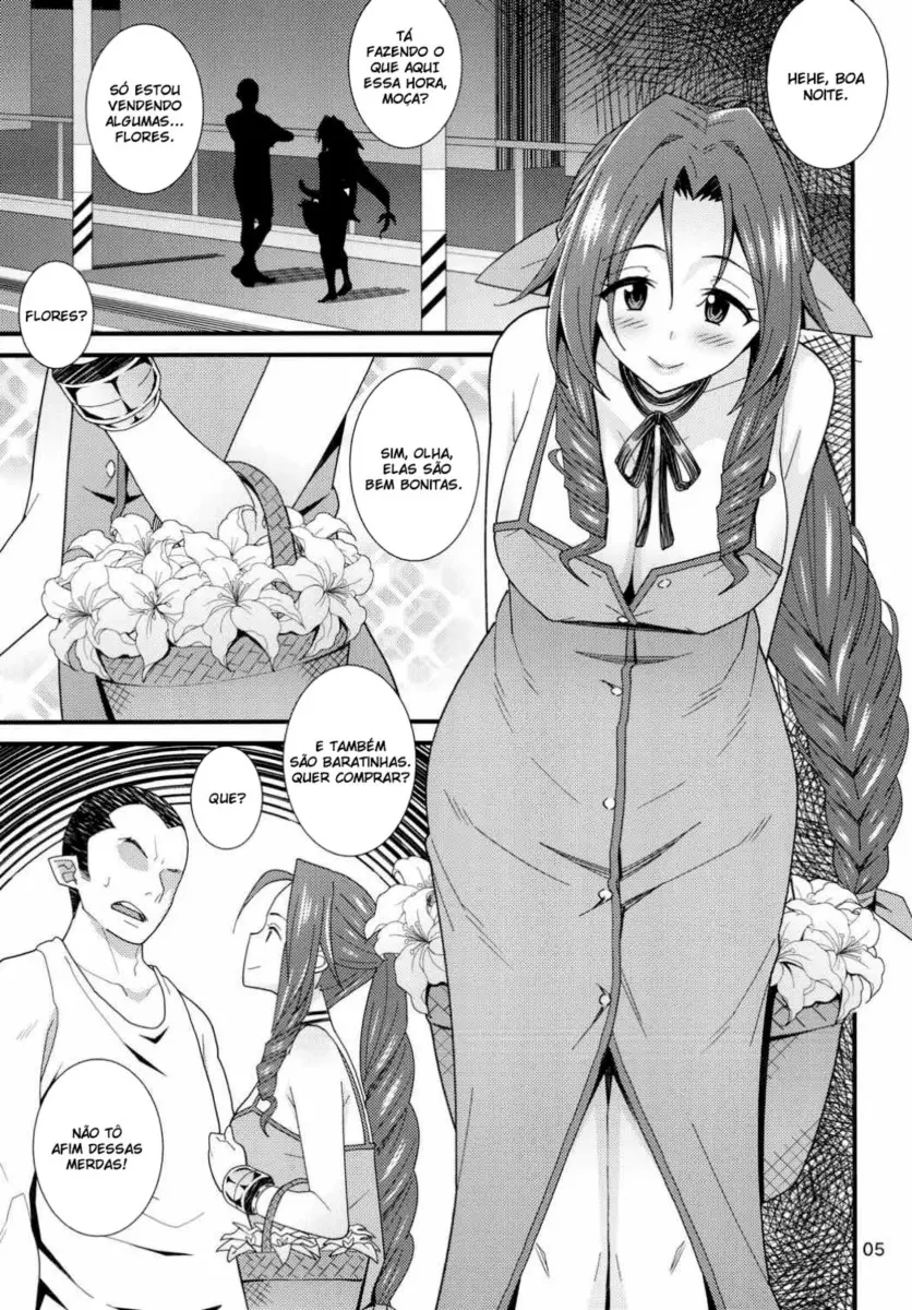Imagem 3 de 15 - [Drain] Kodaishu no Honnou (Final Fantasy VII) - Manga Hentai