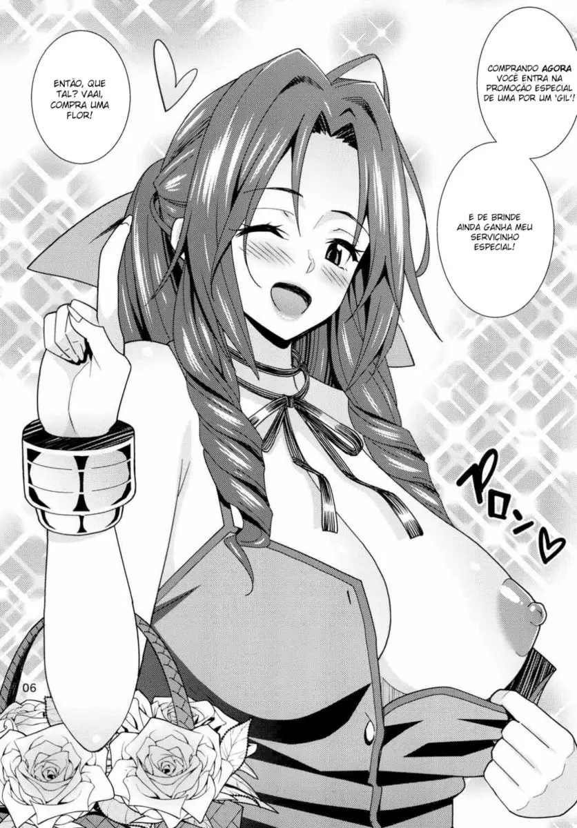 Imagem 4 de 15 - [Drain] Kodaishu no Honnou (Final Fantasy VII) - Manga Hentai